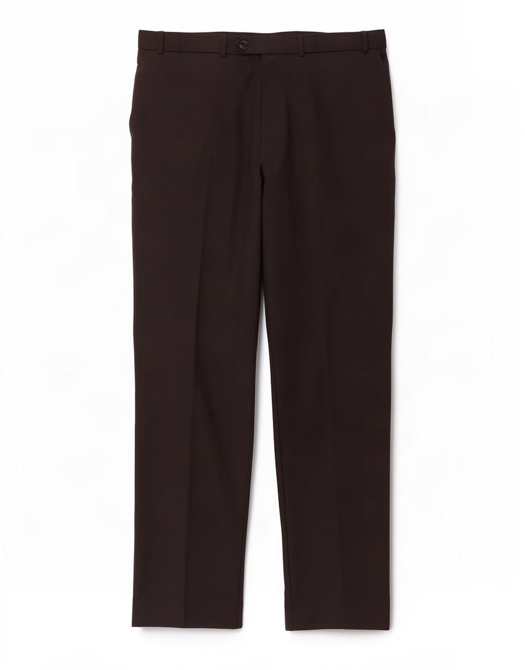 Marks & Spencer Mens Straight Suit Trousers W40 L31 Black Wool