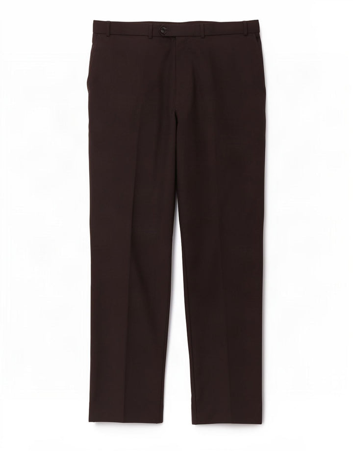 Marks & Spencer Mens Straight Suit Trousers W40 L31 Black Wool