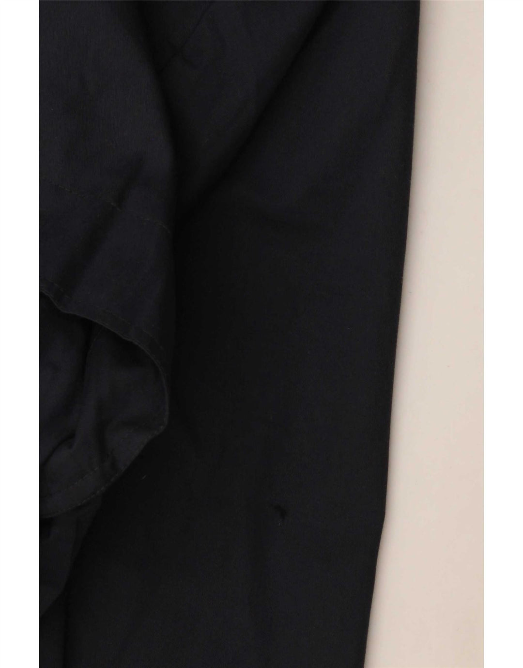 Vintage Mens Trench Coat UK 42 XL Navy Blue Polyester