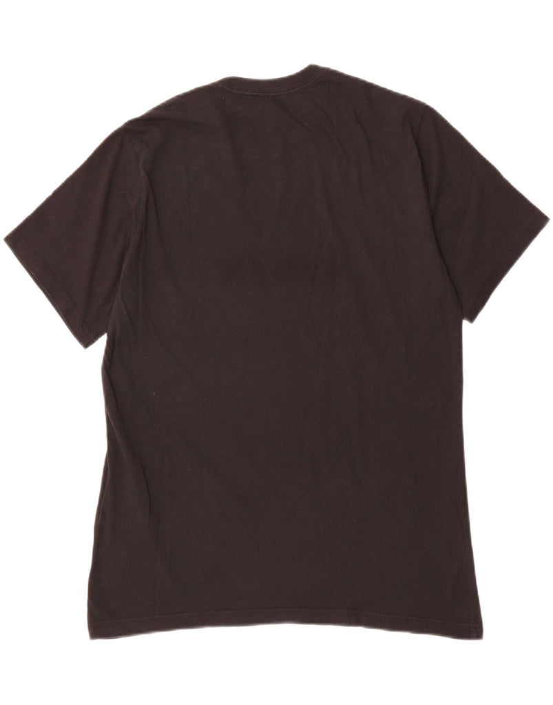 LEVI'S Mens Relaxed Fit Graphic T-Shirt Top Medium Black Cotton Vintage Levi's and Second-Hand Levi's from Messina Hembry 