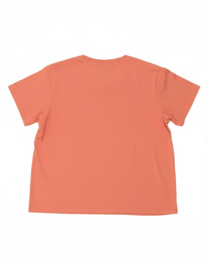 LEVI'S Womens T-Shirt Top UK 18 XL Pink Cotton