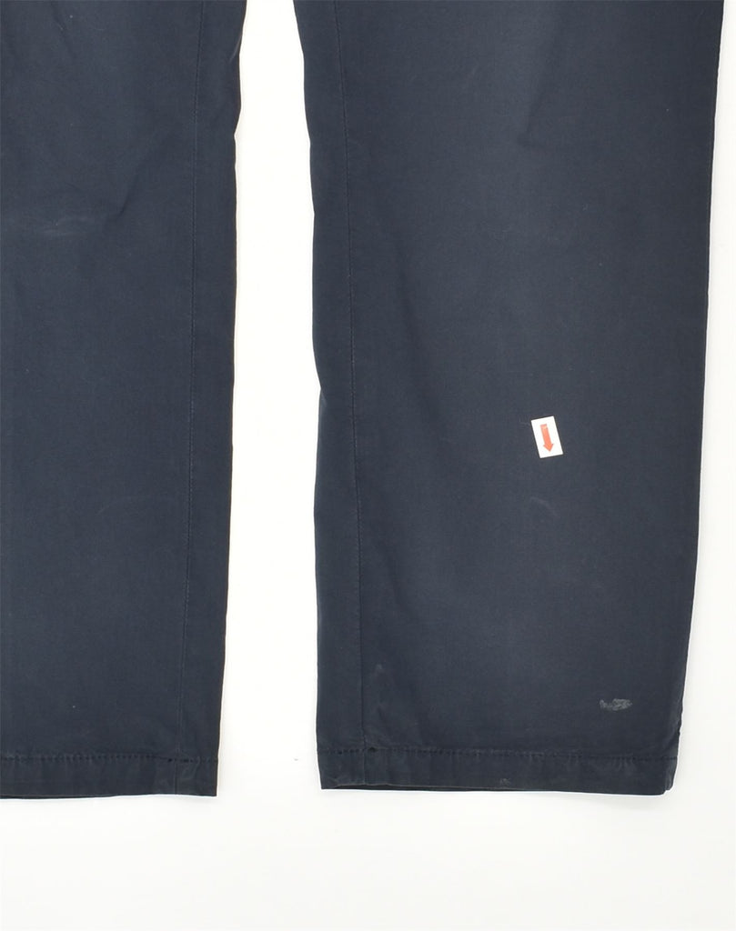 MARLBORO CLASSICS Womens Casual Trousers EU 42 Large W30 L27  Blue Cotton | Vintage Marlboro Classics | Thrift | Second-Hand Marlboro Classics | Used Clothing | Messina Hembry 