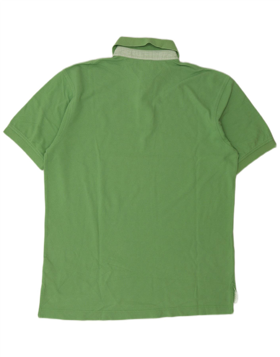 Tommy Hilfiger Mens Polo Shirt Large Green Cotton