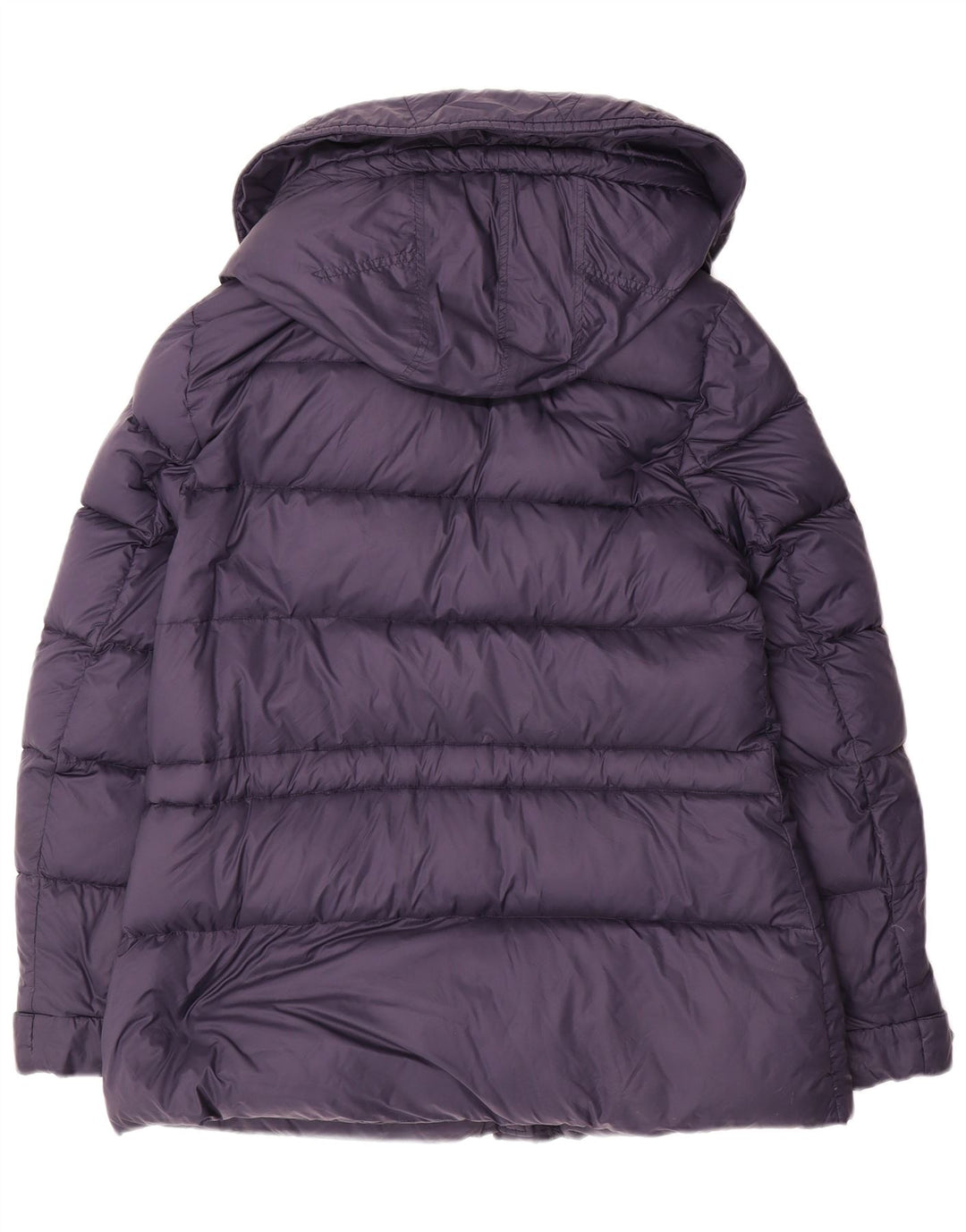 Invicta Womens Hooded Padded Jacket UK 14 Medium Navy Blue Nylon