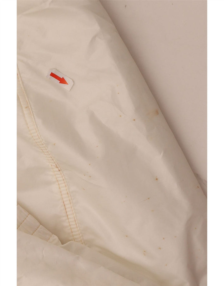 Luhta Mens Loose Fit Padded Jacket UK 42 Large White Colourblock Polyester