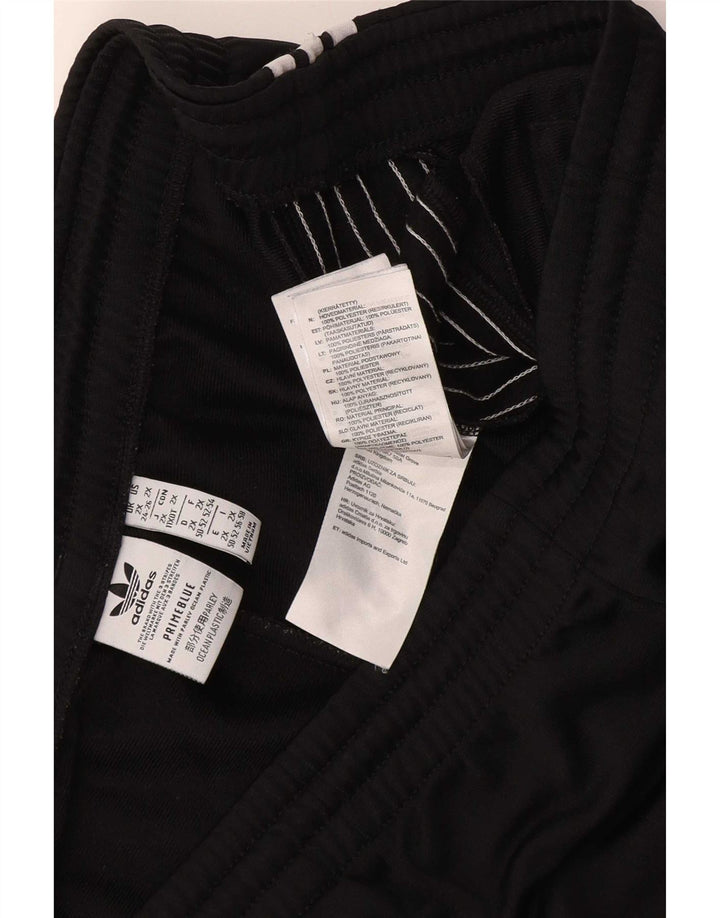 Adidas Womens Tracksuit Trousers UK 24/26 2XL Black Polyester