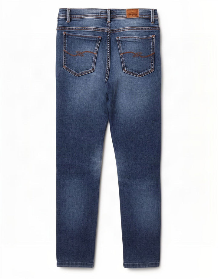 Trussardi Womens Slim Jeans W28 L27 Blue