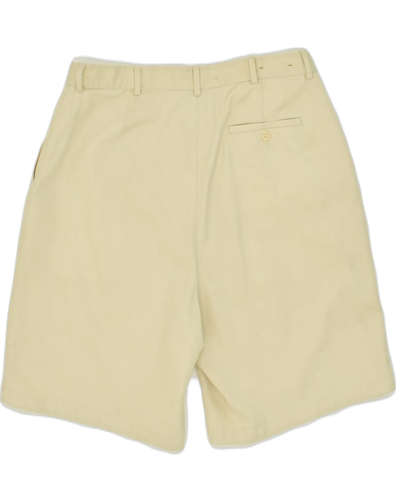 L.L.BEAN Womens Chino Shorts US 16 2XL W32 Khaki Cotton | Vintage L.L.Bean | Thrift | Second-Hand L.L.Bean | Used Clothing | Messina Hembry 