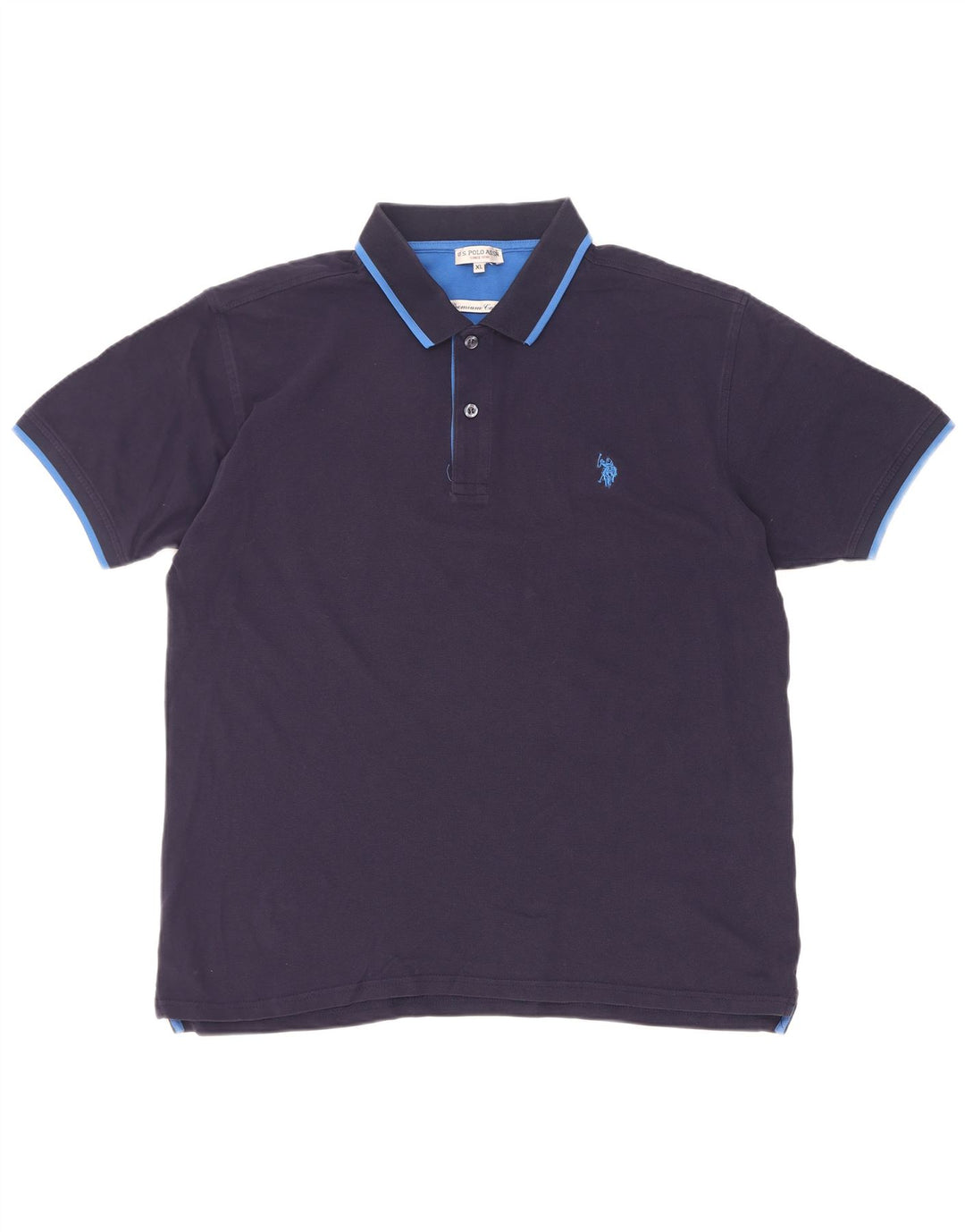 US Polo Assn Mens Polo Shirt XL Navy Blue