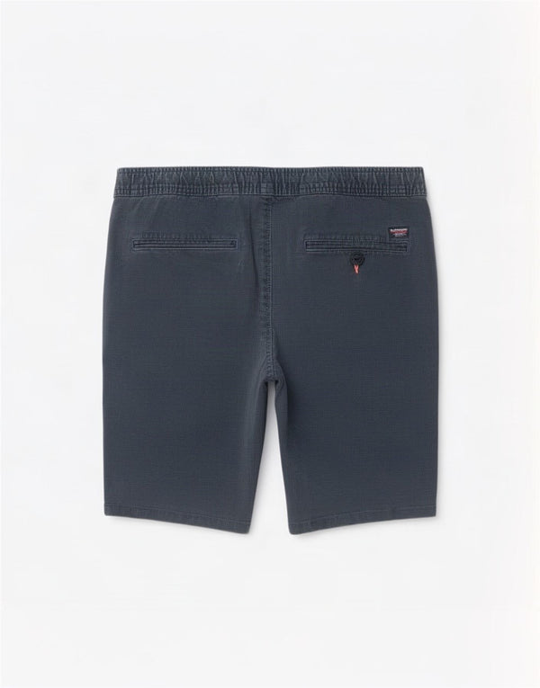Superdry Mens Chino Shorts Large W34 Navy Blue Cotton
