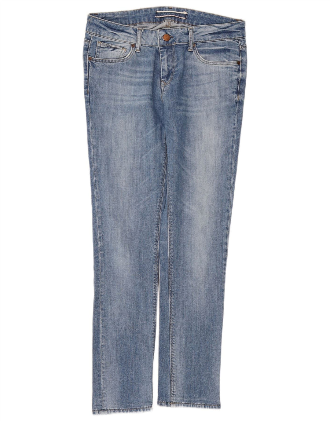 Zara Womens Slim Jeans EU 40 Medium W30 L29 Blue Cotton