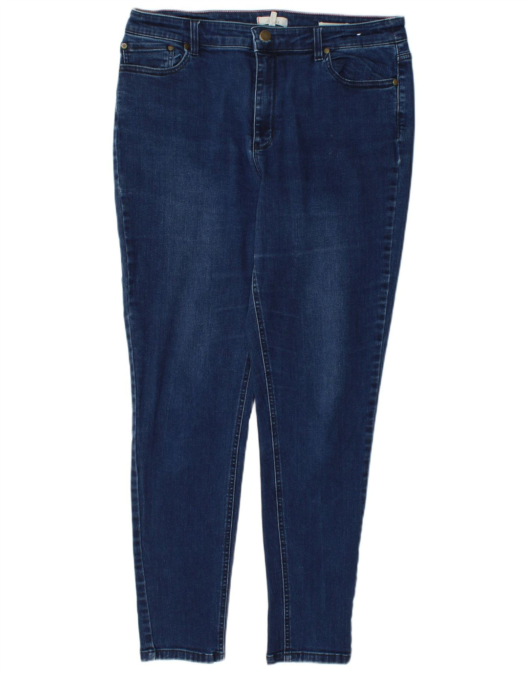 JOULES Womens Skinny Jeans UK 16 Large W32 L29 Blue Cotton