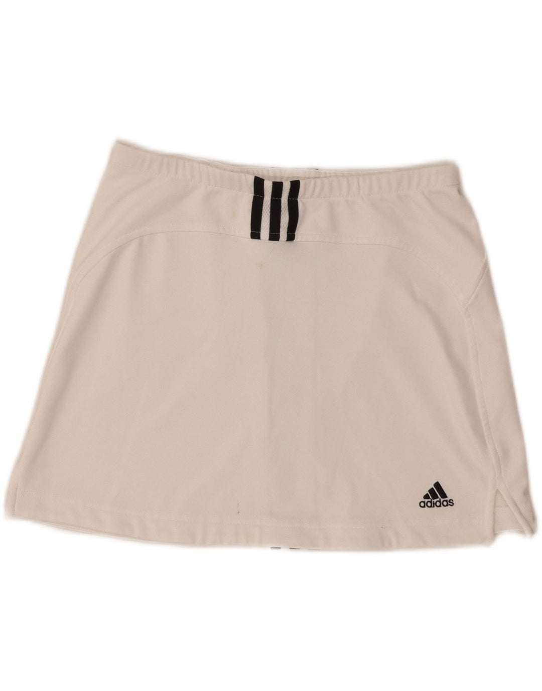 Adidas Womens Climalite Tennis Skirt UK 10 Small White Polyester
