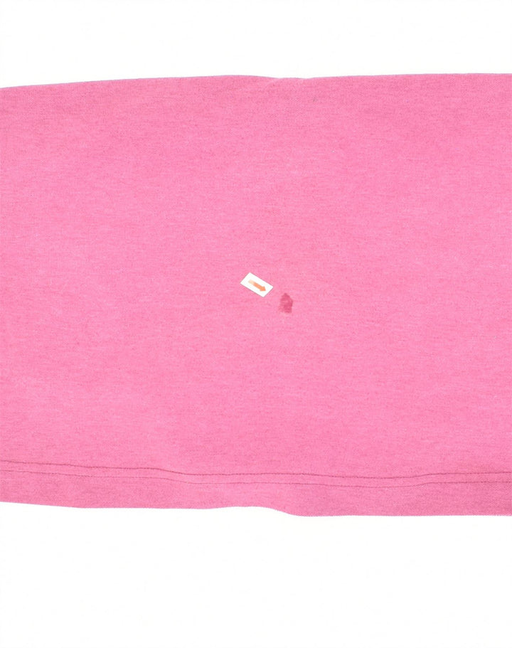 KAPPA Womens Sleeveless Polo Shirt UK 14 Large Pink Cotton | Vintage Kappa | Thrift | Second-Hand Kappa | Used Clothing | Messina Hembry 