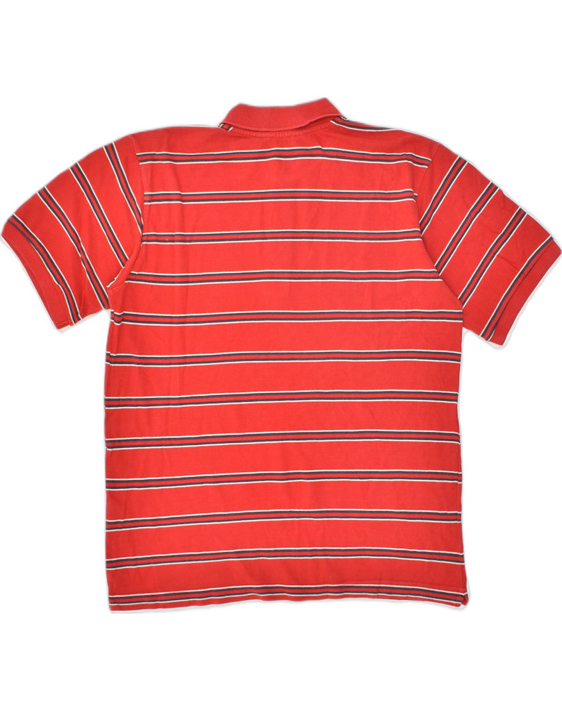 KAPPA Mens Polo Shirt Large Red Striped Cotton | Vintage Kappa | Thrift | Second-Hand Kappa | Used Clothing | Messina Hembry 