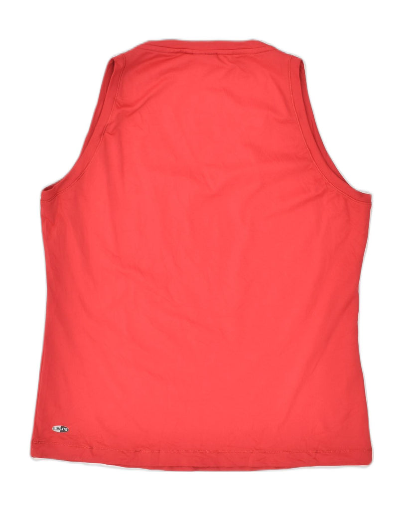 ADIDAS Womens Vest Top UK 22 3XL Red Nylon | Vintage Adidas | Thrift | Second-Hand Adidas | Used Clothing | Messina Hembry 