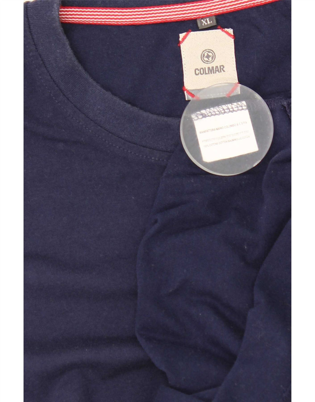 Colmar Mens T-Shirt Top XL Navy Blue Cotton