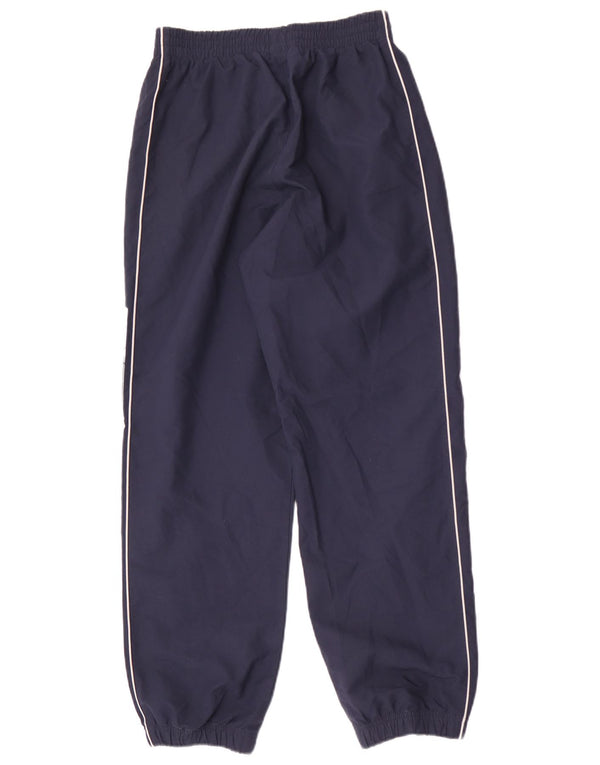 Nike Boys Tracksuit Trousers Joggers 13-14 Years XL Navy Blue Colourblock