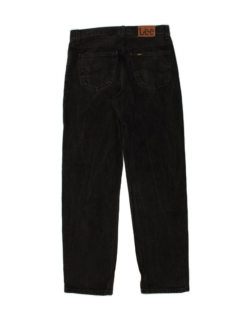 LEE Mens Straight Jeans W34 L34 Black Cotton | Vintage Lee | Thrift | Second-Hand Lee | Used Clothing | Messina Hembry 