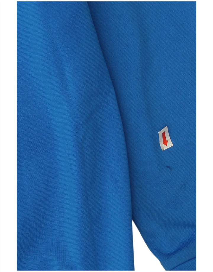Puma Boys Graphic Tracksuit Top Jacket 13-14 Years Blue Colourblock