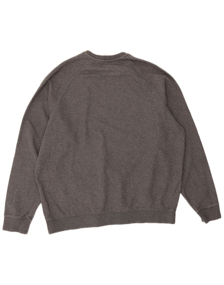 Nike Mens Sweatshirt Jumper XL Grey Cotton