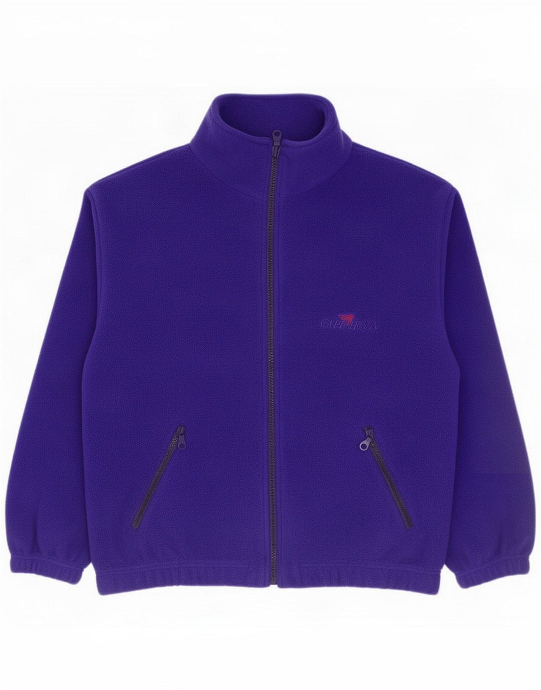 Cape Horn Mens Fleece Jacket UK 38 Medium Purple Polyester