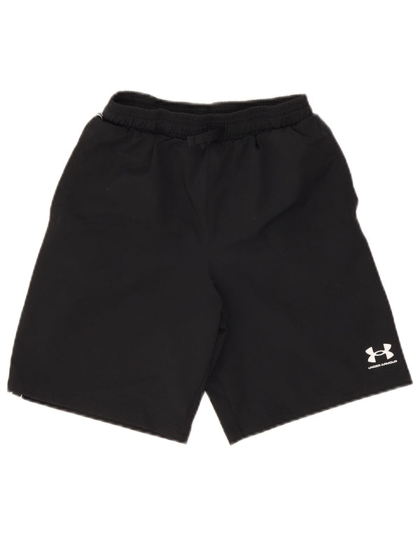 Under Armour Boys Sport Shorts 9-10 Years Medium Black Polyester
