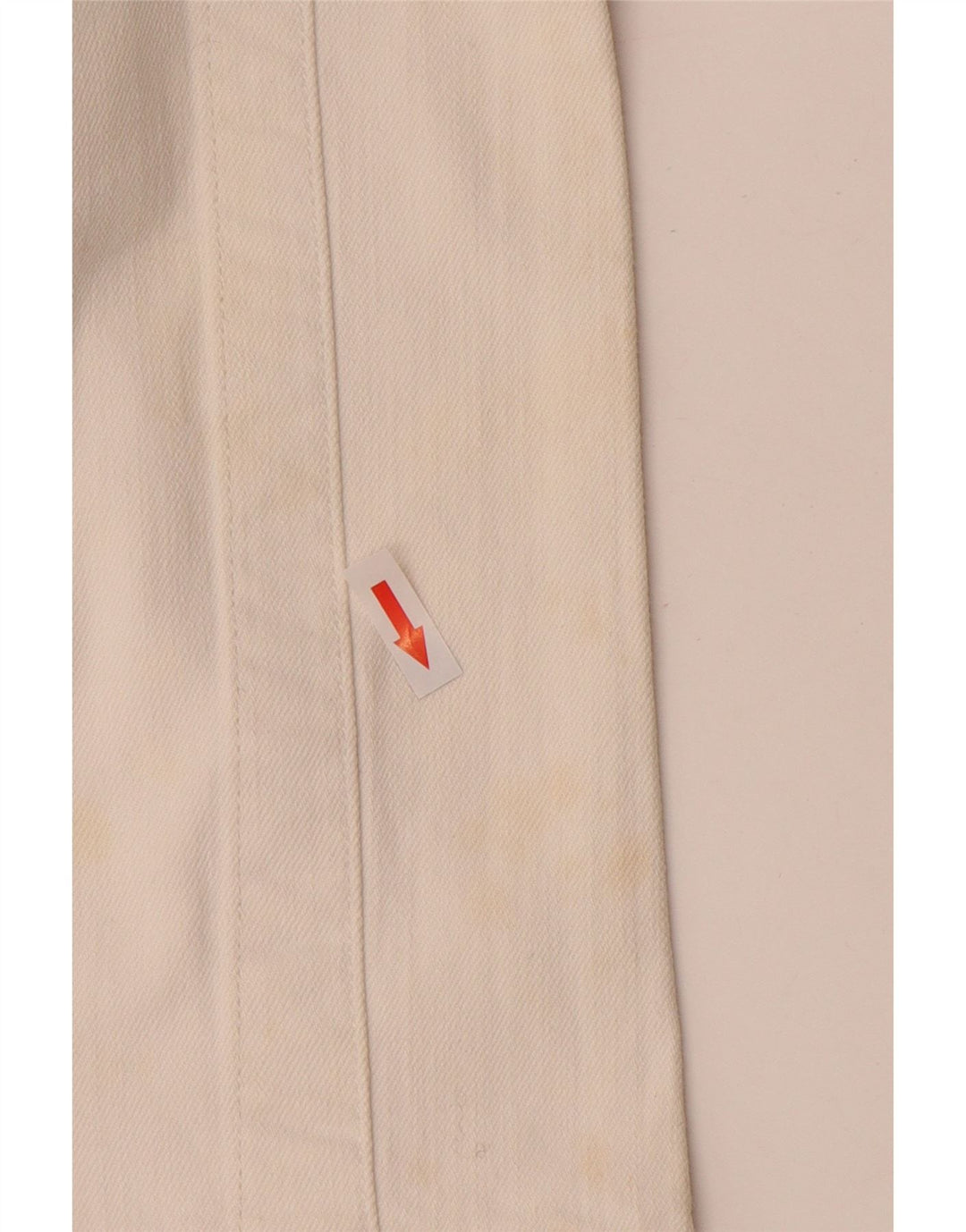 DIESEL Womens Rokket Straight Jeans W29 L34 White Cotton