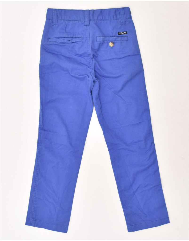 CHAPS Boys Straight Chino Trousers 7-8 Years W24 L23 Blue Cotton | Vintage Chaps | Thrift | Second-Hand Chaps | Used Clothing | Messina Hembry 