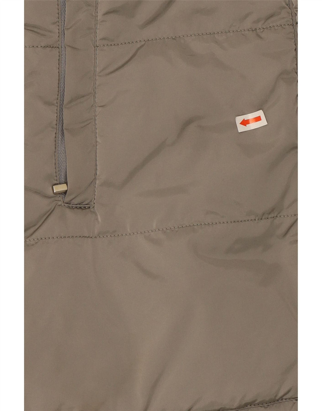 Max Mara Womens Hooded Reversible Padded Coat UK 10 Small Beige Polyamide