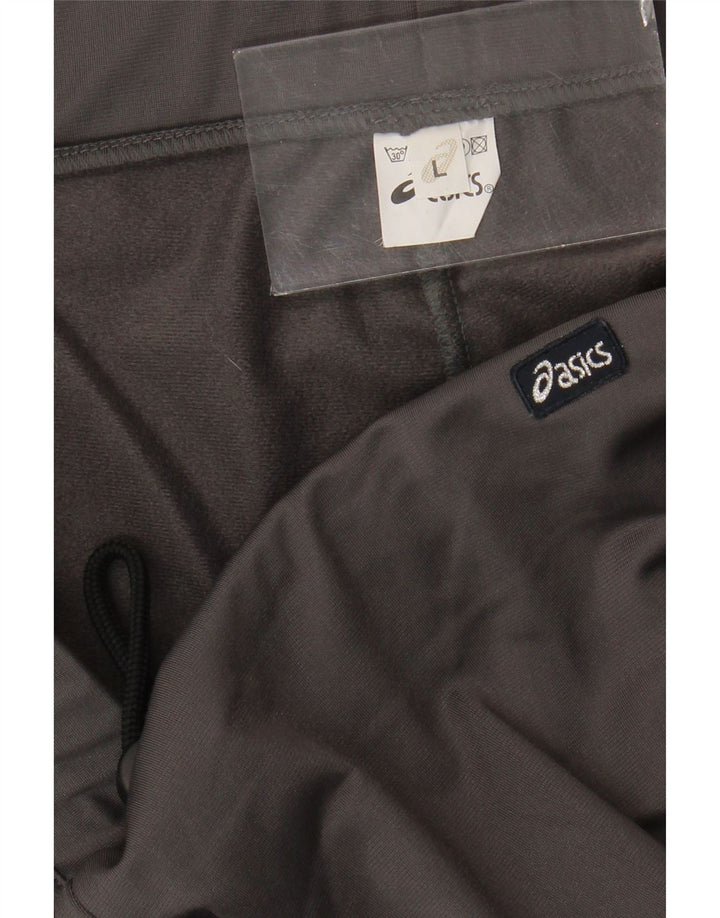 Asics Womens Tracksuit Trousers UK 16 Large  Grey Polyester