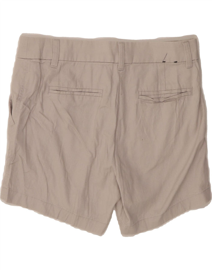 J. CREW Womens Chino Shorts US 2 XS W30  Grey Cotton Vintage J. Crew and Second-Hand J. Crew from Messina Hembry 