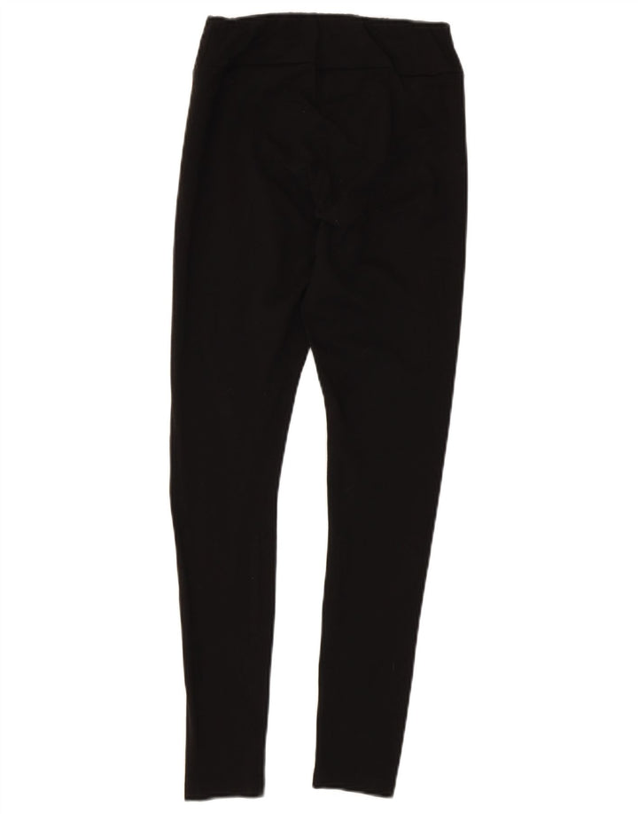 Puma Womens Leggings UK 8 Small Black Cotton