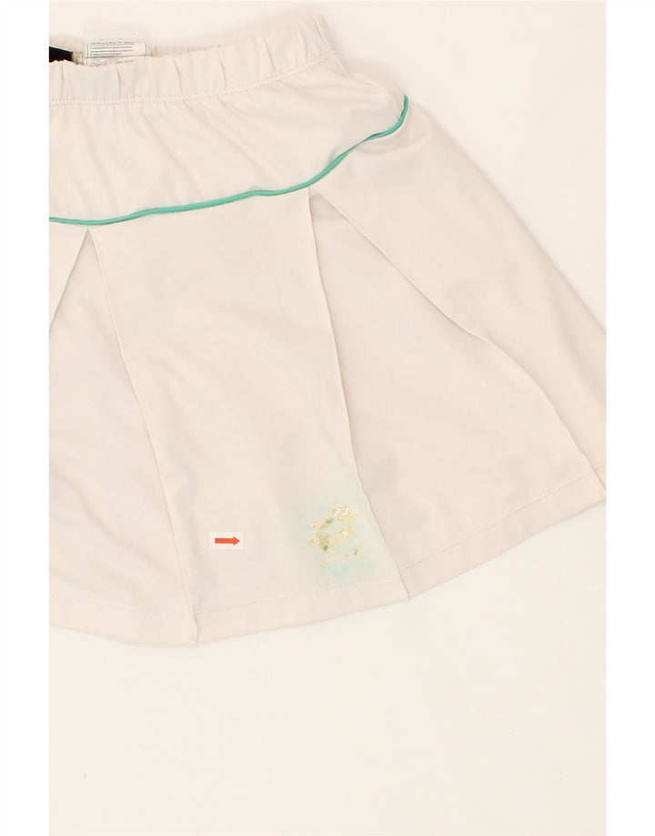 LOTTO Womens Tennis Skirt UK 12 Medium  White Polyester Vintage Lotto and Second-Hand Lotto from Messina Hembry 