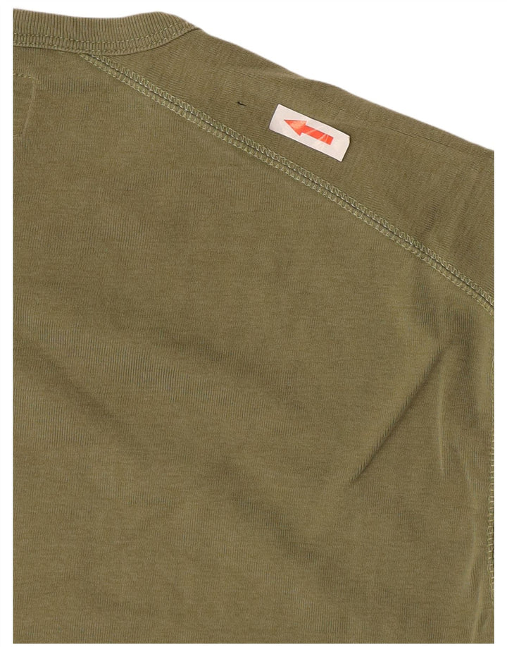 Marlboro Classics Mens T-Shirt Top XL Green