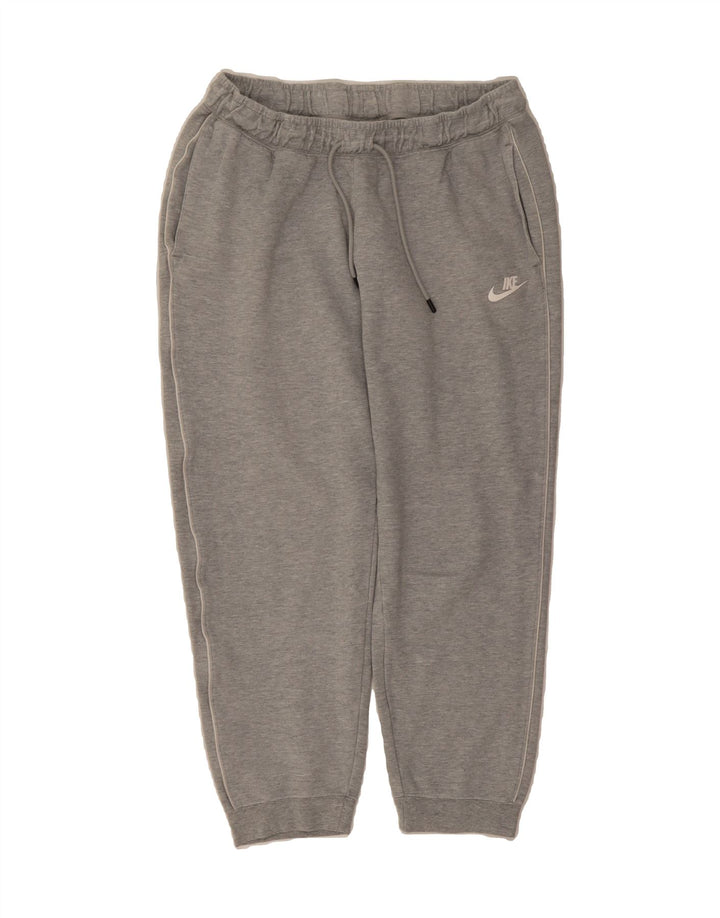 NIKE Womens Tracksuit Trousers Joggers UK 12 Medium  Grey Cotton Vintage Nike and Second-Hand Nike from Messina Hembry 