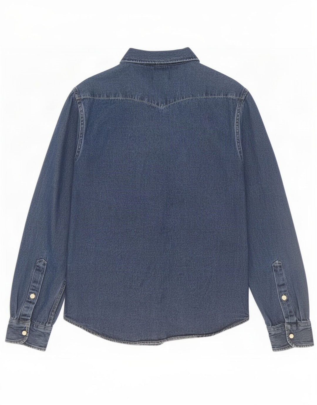 Lee Mens Denim Shirt Small Blue