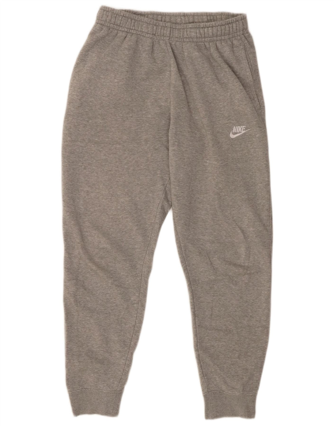 Nike Womens Tracksuit Trousers Joggers UK 10 Small  Grey Cotton