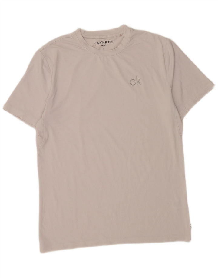 Calvin Klein Mens Golf T-Shirt Top Medium Grey Cotton