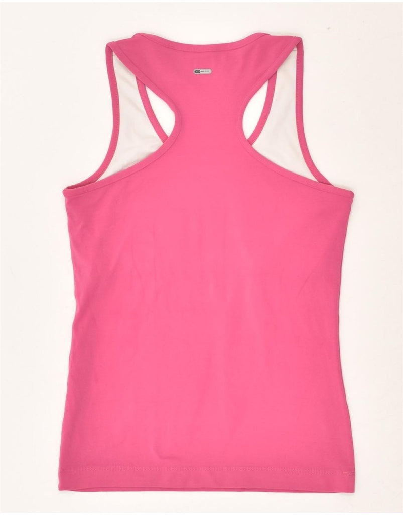 PUMA Womens Vest Top UK 14 Large Pink | Vintage Puma | Thrift | Second-Hand Puma | Used Clothing | Messina Hembry 