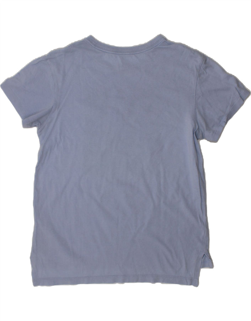 NIKE Girls Graphic T-Shirt Top 10-11 Years Medium  Blue Cotton Vintage Nike and Second-Hand Nike from Messina Hembry 