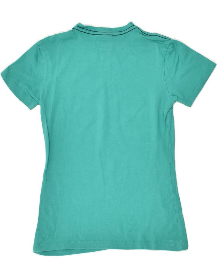 THINK PINK Girls Graphic T-Shirt Top 10-11 Years Large Green Cotton | Vintage Think Pink | Thrift | Second-Hand Think Pink | Used Clothing | Messina Hembry 