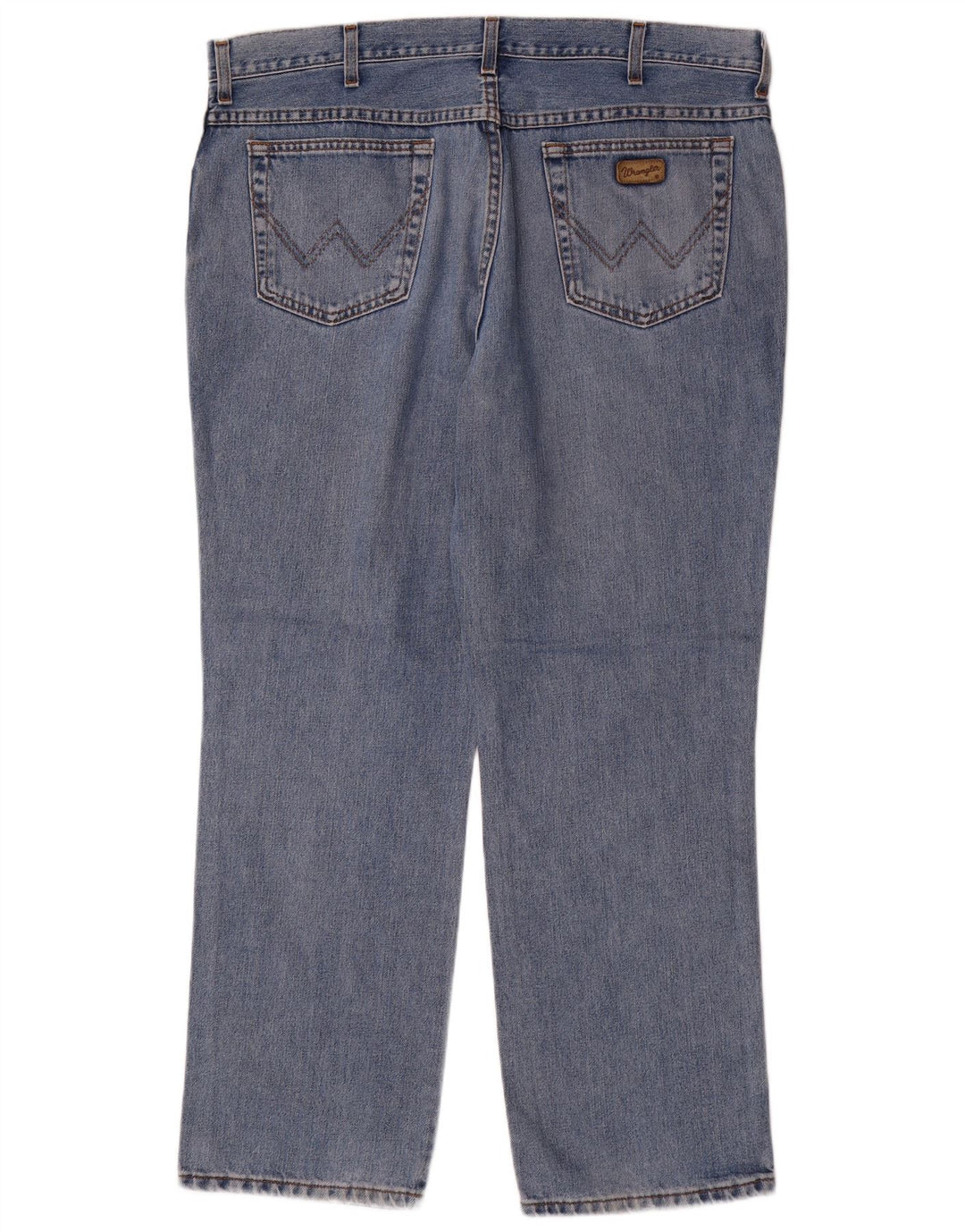 Wrangler Mens Texas Straight Jeans W40 L30 Blue Cotton