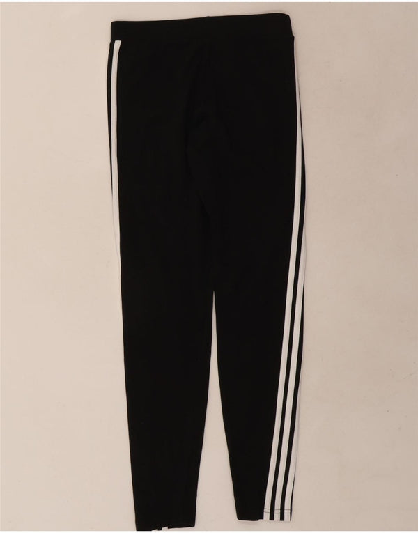 Adidas Girls Leggings 14-15 Years Black Cotton