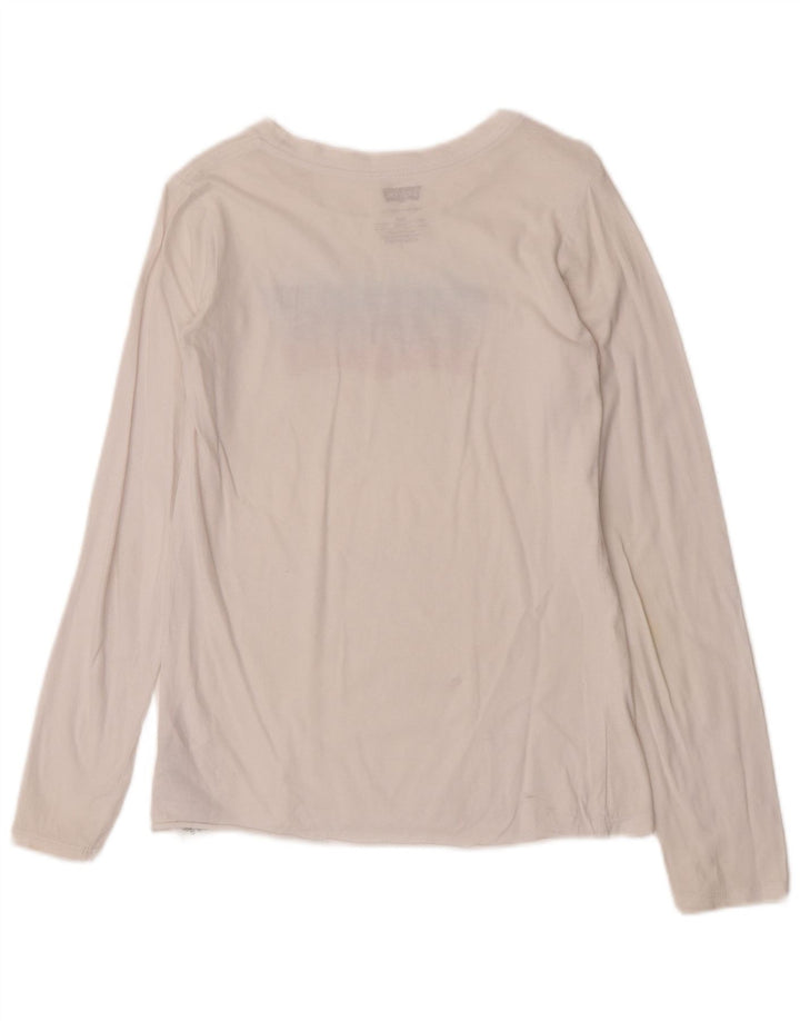 Levi's Boys Graphic Top Long Sleeve 15-16 Years White
