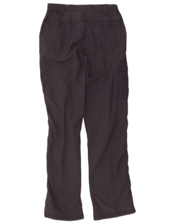 Mountain Warehouse Womens Straight Cargo Trousers UK 6 XS W28 L30 Grey