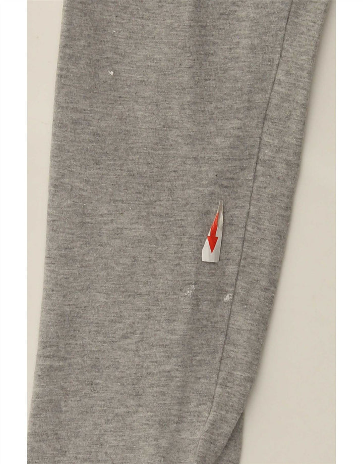 Adidas Womens Graphic Leggings UK 8 Small Grey Cotton
