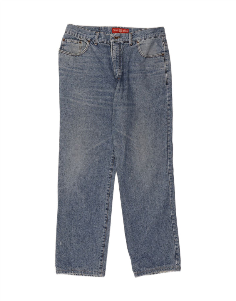 CASUCCI Mens Straight Jeans IT 54 2XL W36 L30 Blue Cotton Vintage Casucci and Second-Hand Casucci from Messina Hembry 