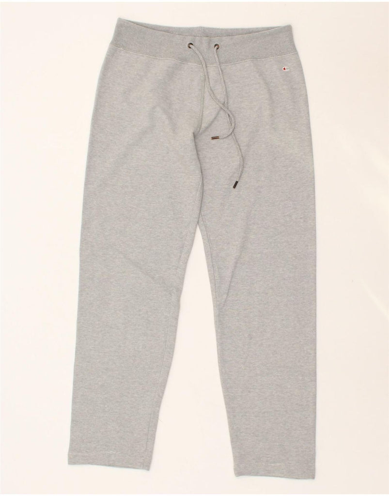 CHAMPION Girls Tracksuit Trousers 12-13 Years Large Grey Cotton | Vintage Champion | Thrift | Second-Hand Champion | Used Clothing | Messina Hembry 