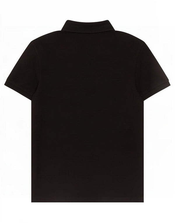 Hugo Boss Mens Slim Fit Polo Shirt Large Black Cotton